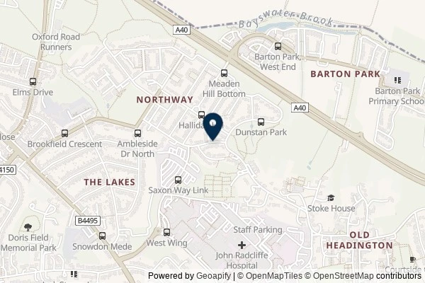 Map showing the area around: Dan Q found GLVVN7CY Seaxe