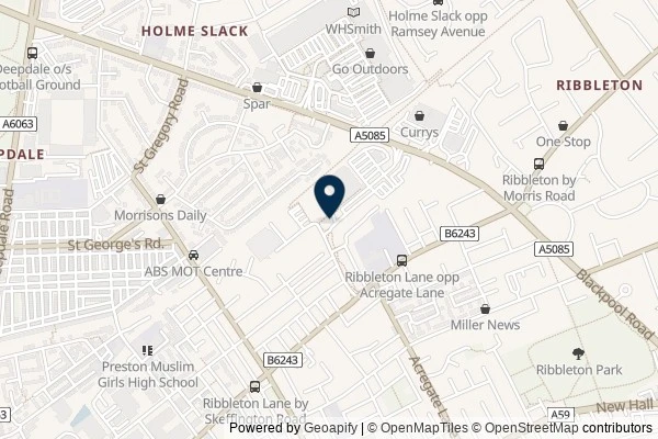 Map showing the area around: Dan Q found GLVVRZJF Time for a cup of tea and a biscuit