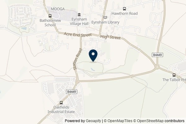 Map showing the area around: Dan Q found GLVZ47BH Circular Walk