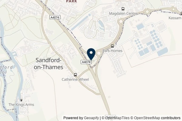 Map showing the area around: Dan Q found GLVZTQ6E Oxford Science Park Meets Sandford-on-Thames