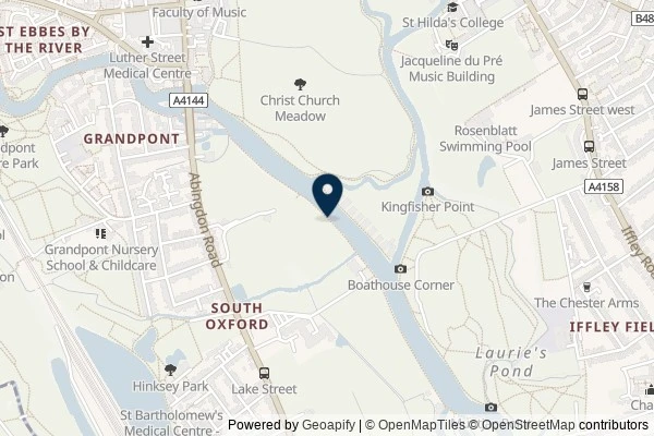 Map showing the area around: Dan Q found GLW1HX1K Down by the Riverside #2