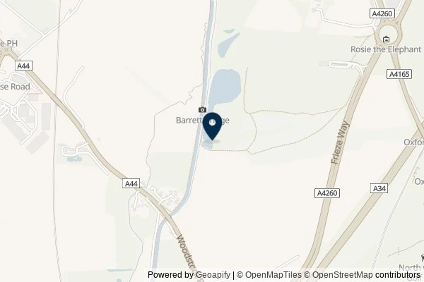 Map showing the area around: Dan Q found GLW487M0 Curse of the FTF – Oxfordshire #8 – Pond life