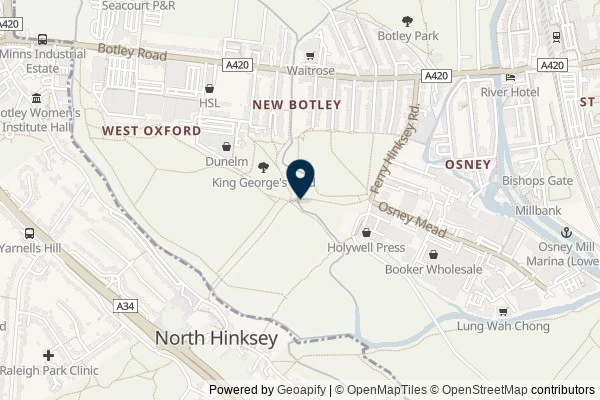 Map showing the area around: Dan Q found GLW4F6ZZ SQL-imination