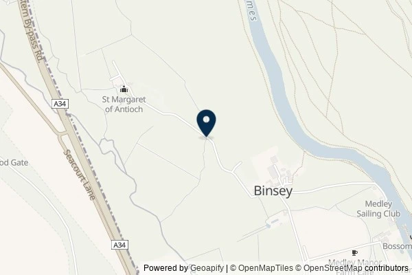 Map showing the area around: Dan Q found GLW4J07A beware of margarets well