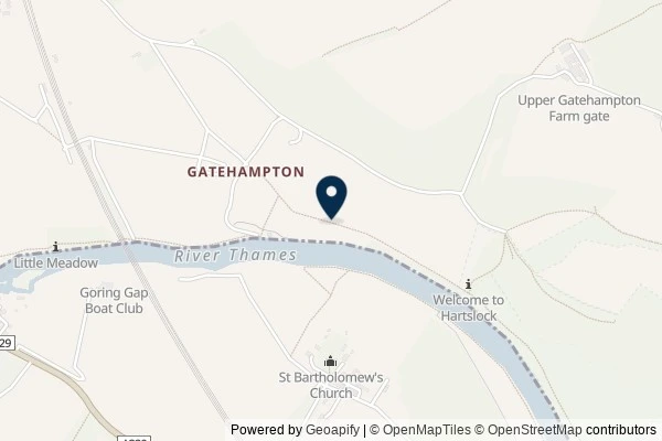Map showing the area around: Dan Q found GLW5FKG9 CHIP 1 – Hartslock Approach