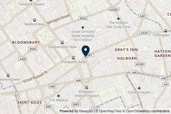 Map showing the area around: Dan Q found GLW6CHW0 It’s Not Easy Being a Purple Whatever