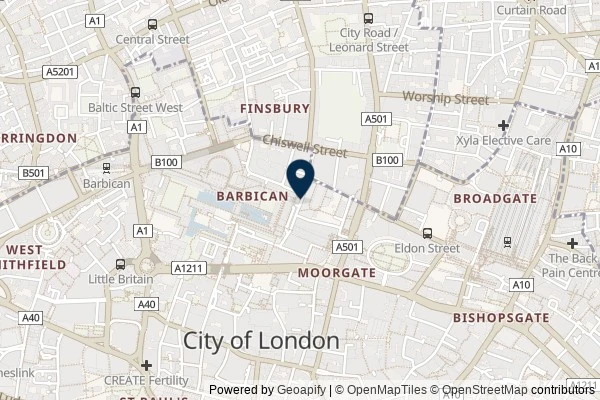 Map showing the area around: Dan Q found GLW6DXB2 Moor or Less