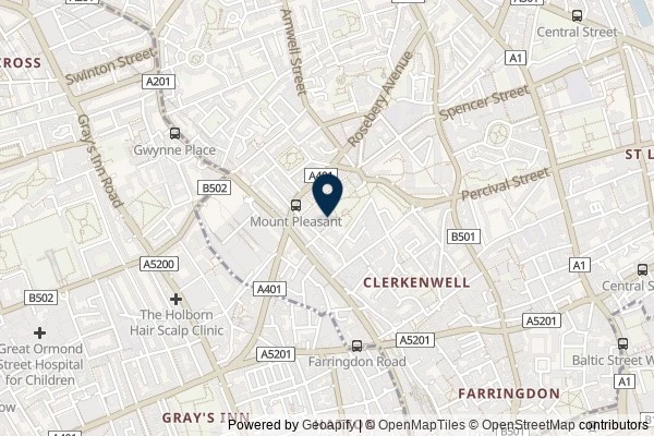 Map showing the area around: Dan Q found GLW6FZ7G Bone house