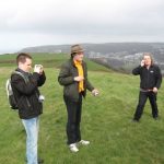 Rory photographs the launch