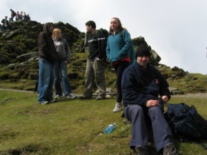 Lunch at the summit.