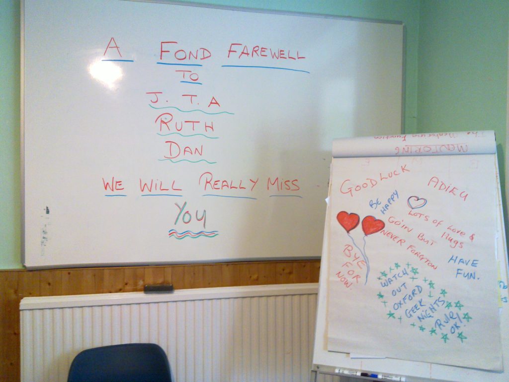 The Training Room at Aberystwyth Samaritans The Training Room at Aberystwyth Samaritans