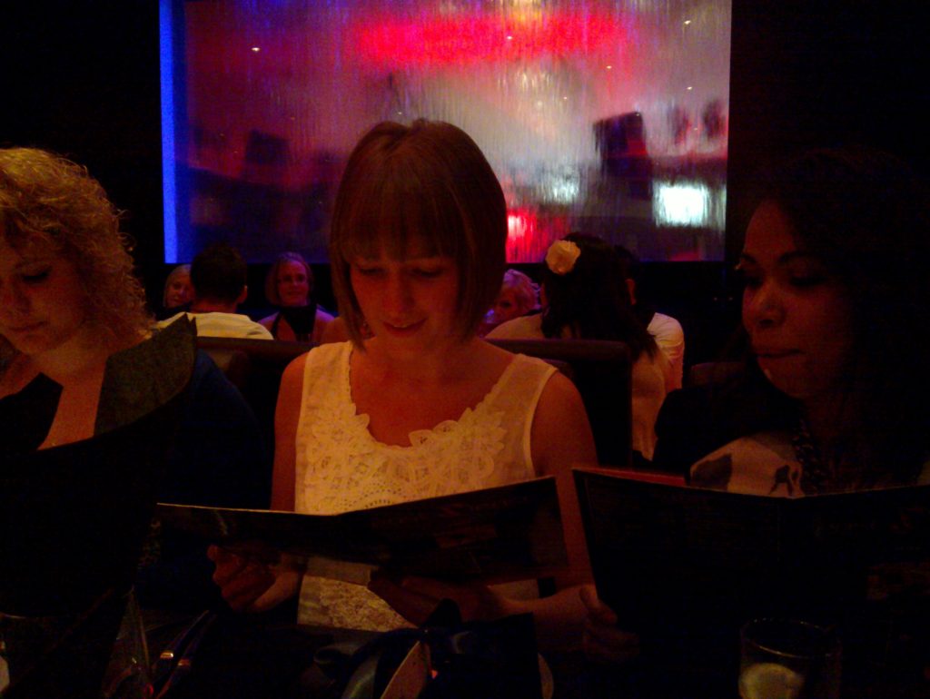 Sarah on her birthday Sarah on her birthday