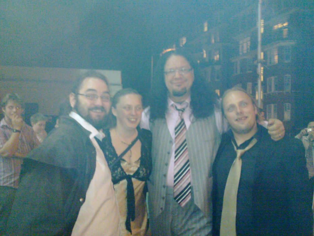 JTA, Ruth and I with Penn JTA, Ruth, Dan, and Penn