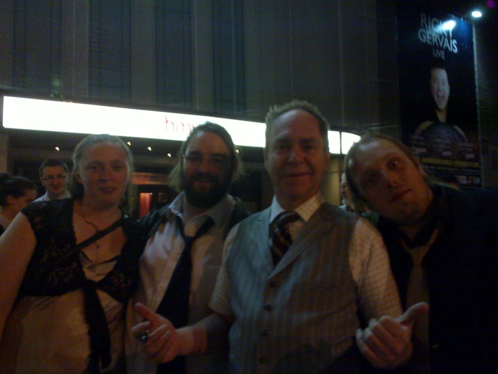 Ruth, JTA and I with Teller Ruth, JTA, Teller, and Dan