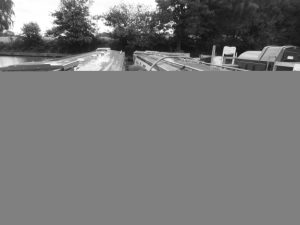 A gentleman "pumps out" our boat.