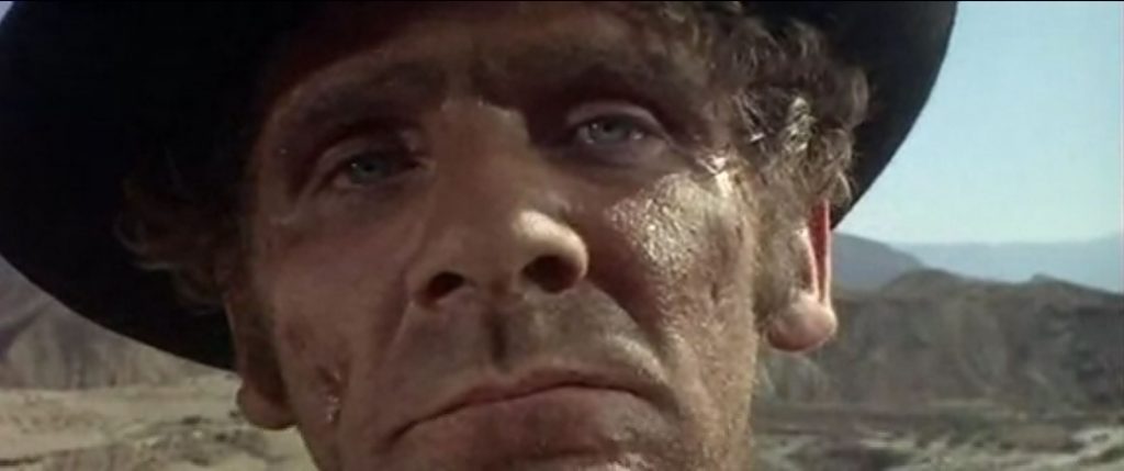 Opening scene of The Good, The Bad, And The Ugly.