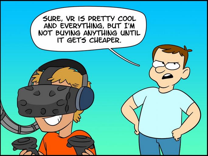 The problem with waiting for the perfect game system