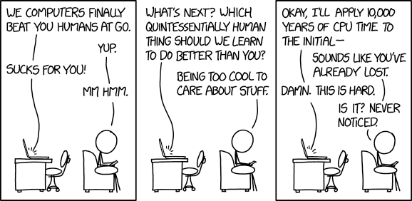 XKCD: Computers vs Humans