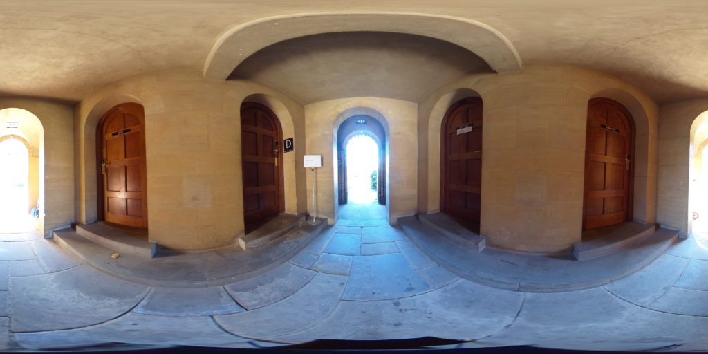 Nuffield College - archway