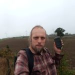 A silly grin is traditional, but a frown was better-suited to the weather.