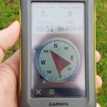 GPS showing zero point