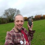 Dan doing a stupid grin