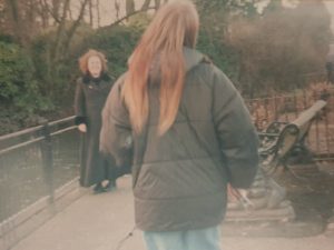 Reb and Dan at the park