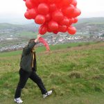 Paul in front of the valley