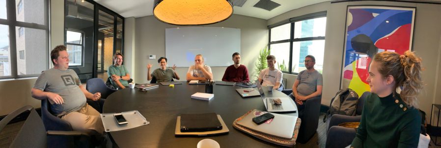 Team Alpha in Cape Town