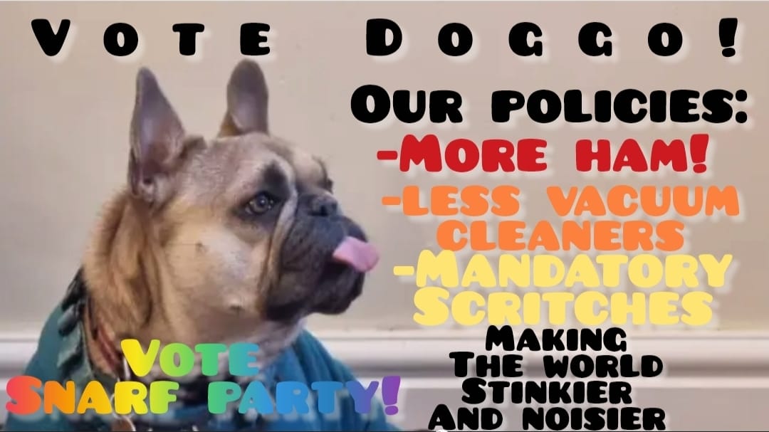 Alternative Vote Doggo poster