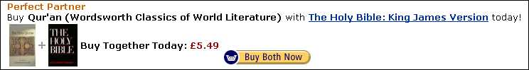 Amazon - Perfect Partner: Buy Qu'ran and The Holy Bible today!
