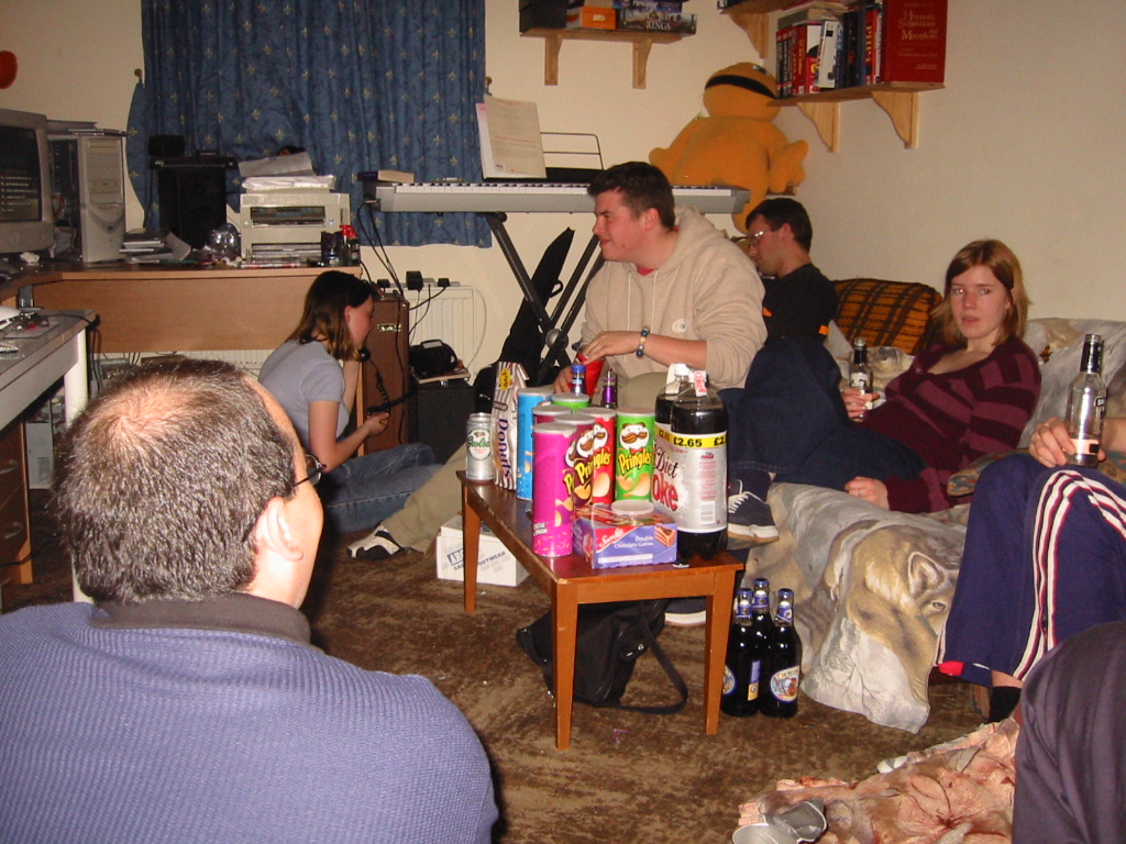 Engrossed in the film