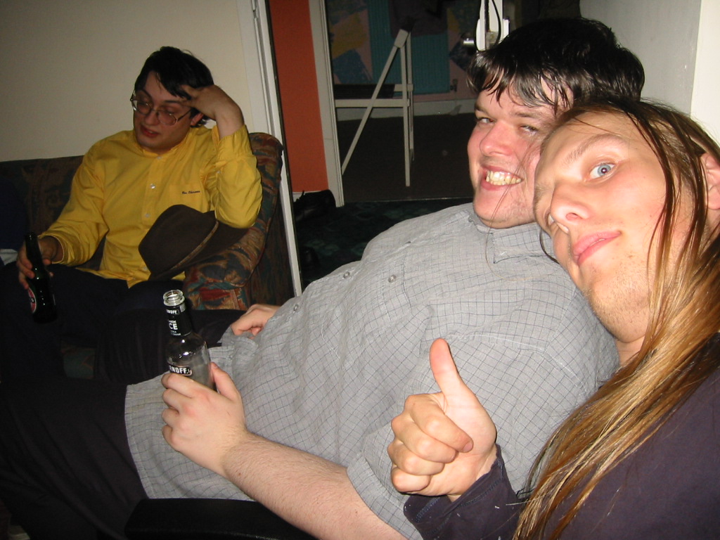 Kit and Dan show their appreciation for good beer and bad films