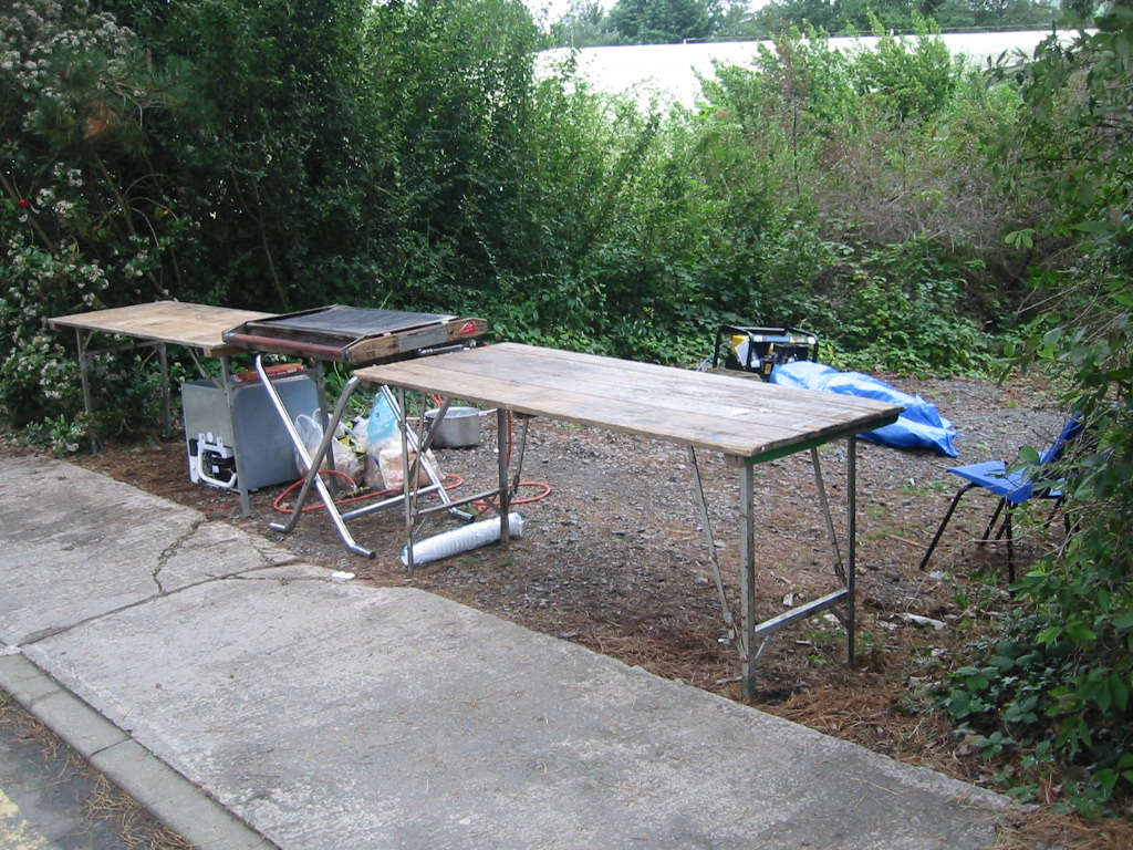 Full image of Stall under construction