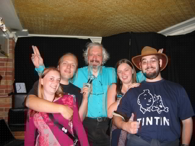 Claire, Dan, Peter Buckley Hill, Ruth, and JTA
