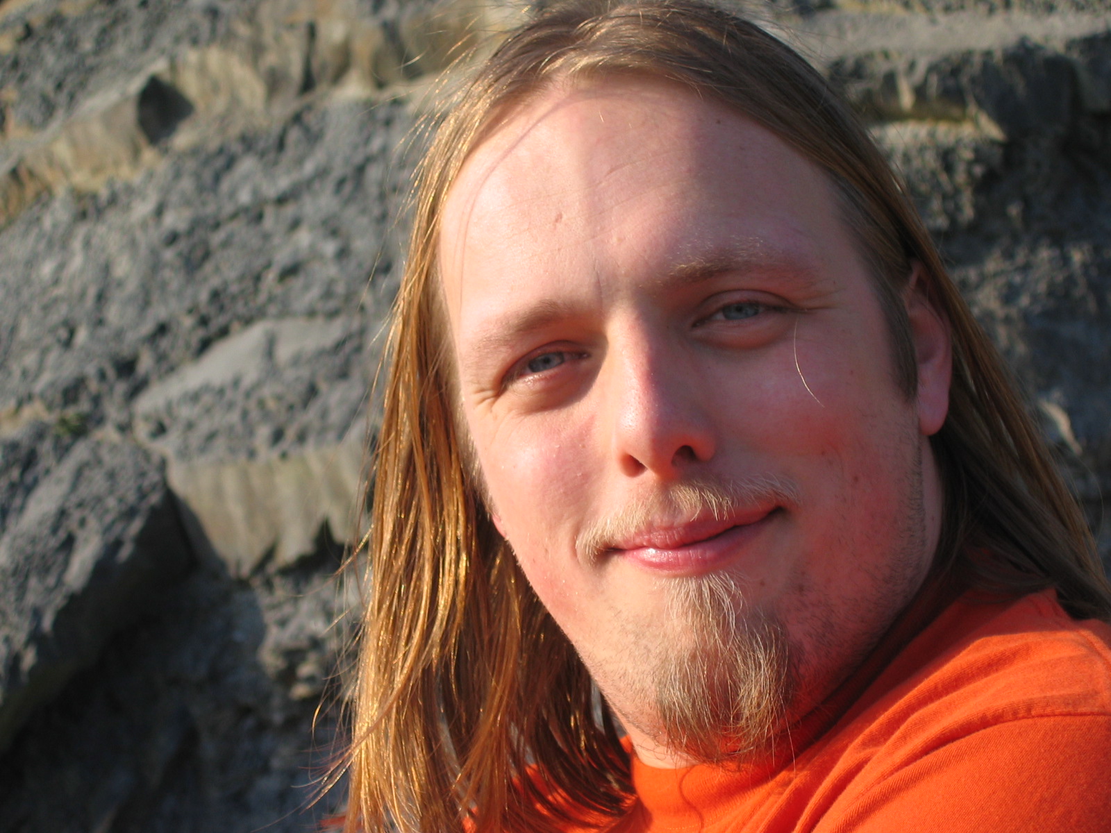 Full image of Dan, facing the camera