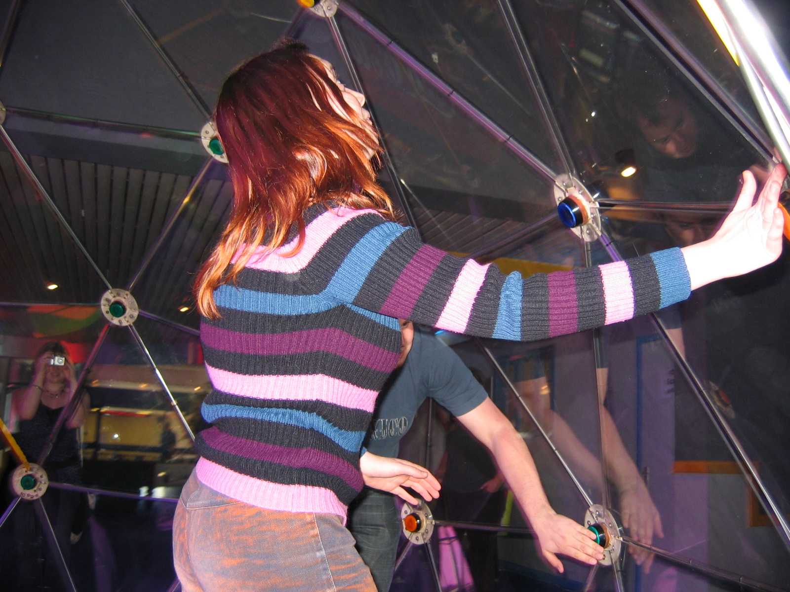 Full image of Claire in the dome