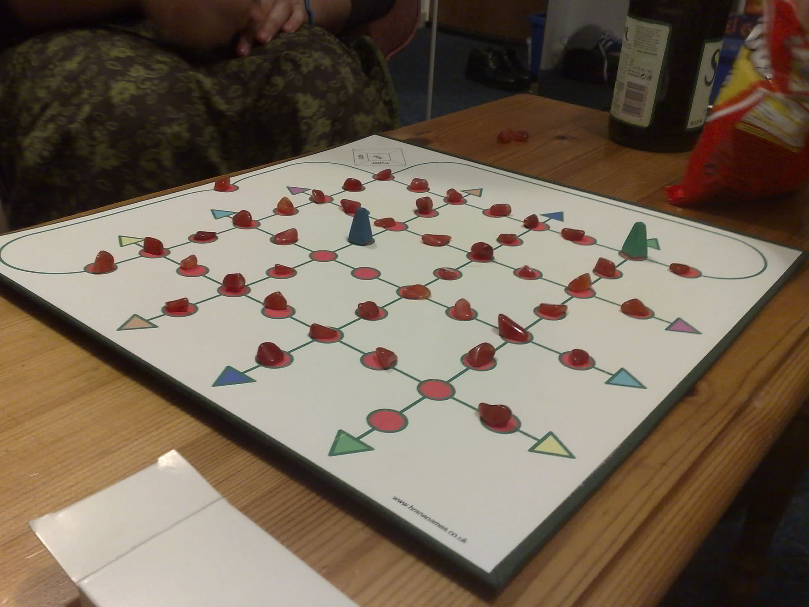 Full image of Hypercube Hop in progress