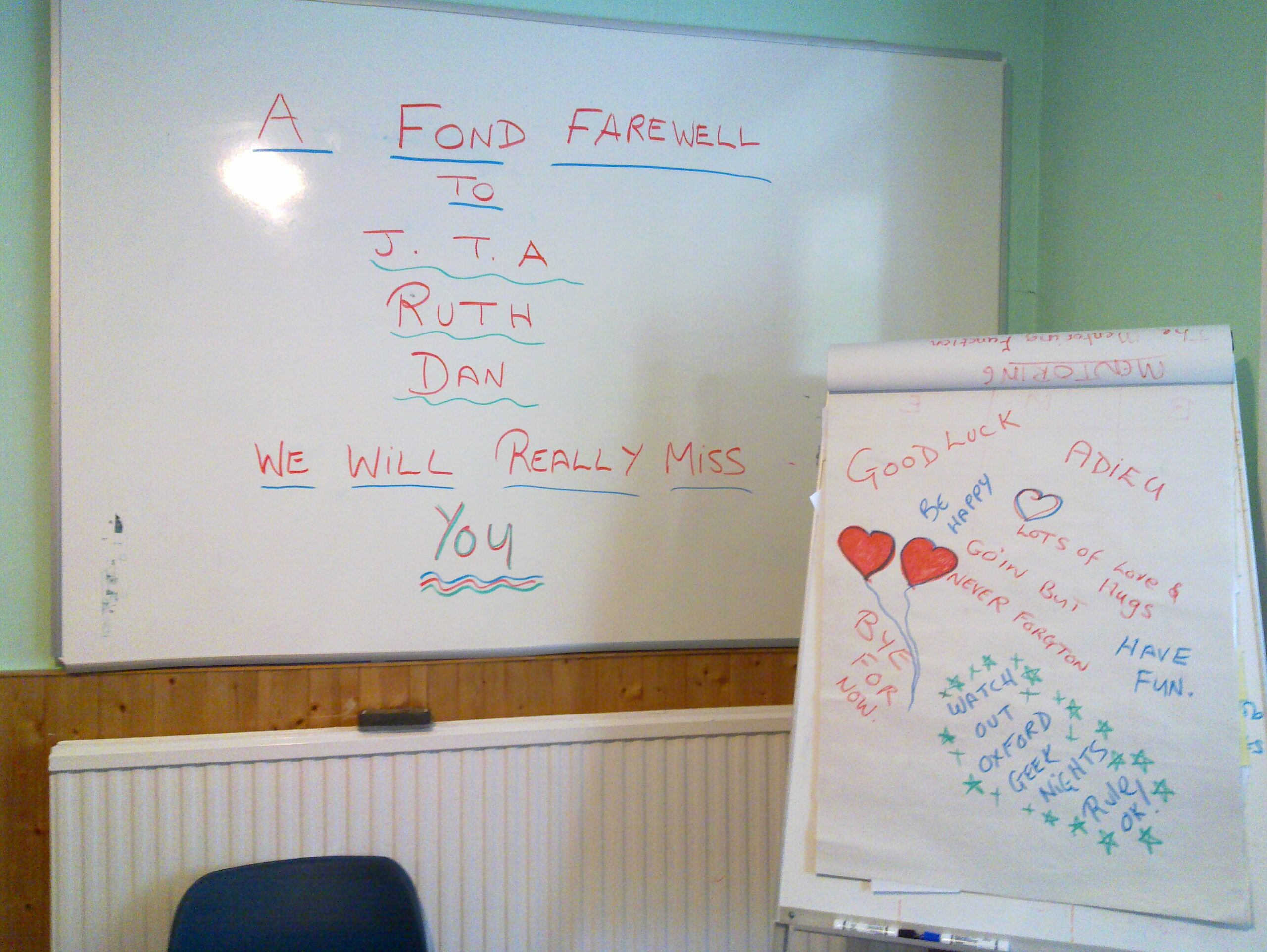 Full image of The Training Room at Aberystwyth Samaritans