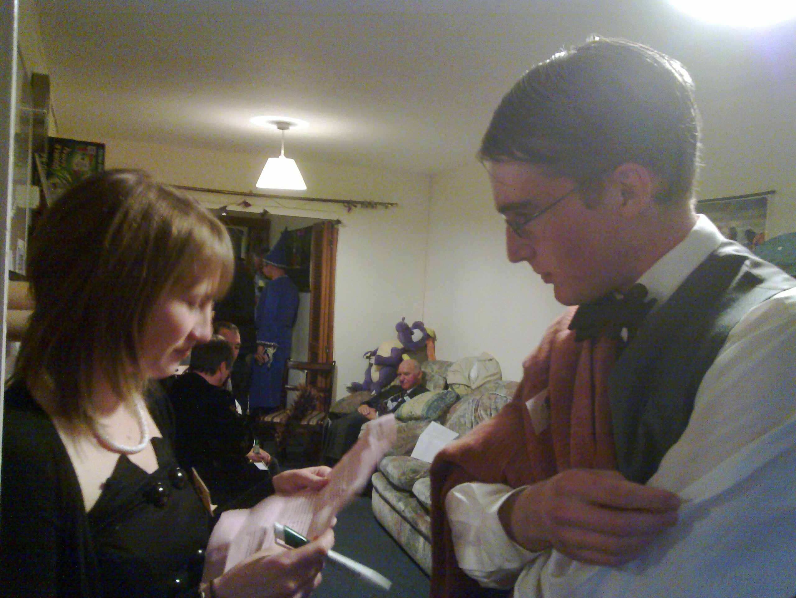 Full image of Liz and Finbar
