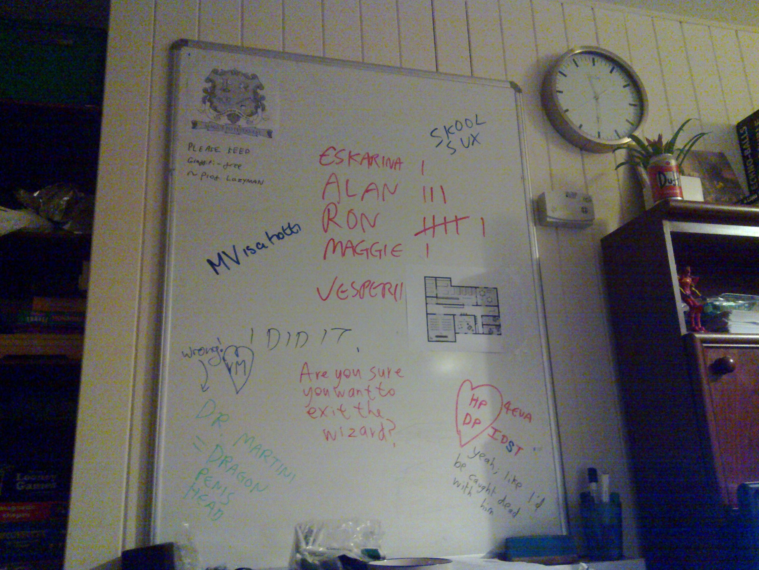 Full image of The Whiteboard of Secrets and Lies