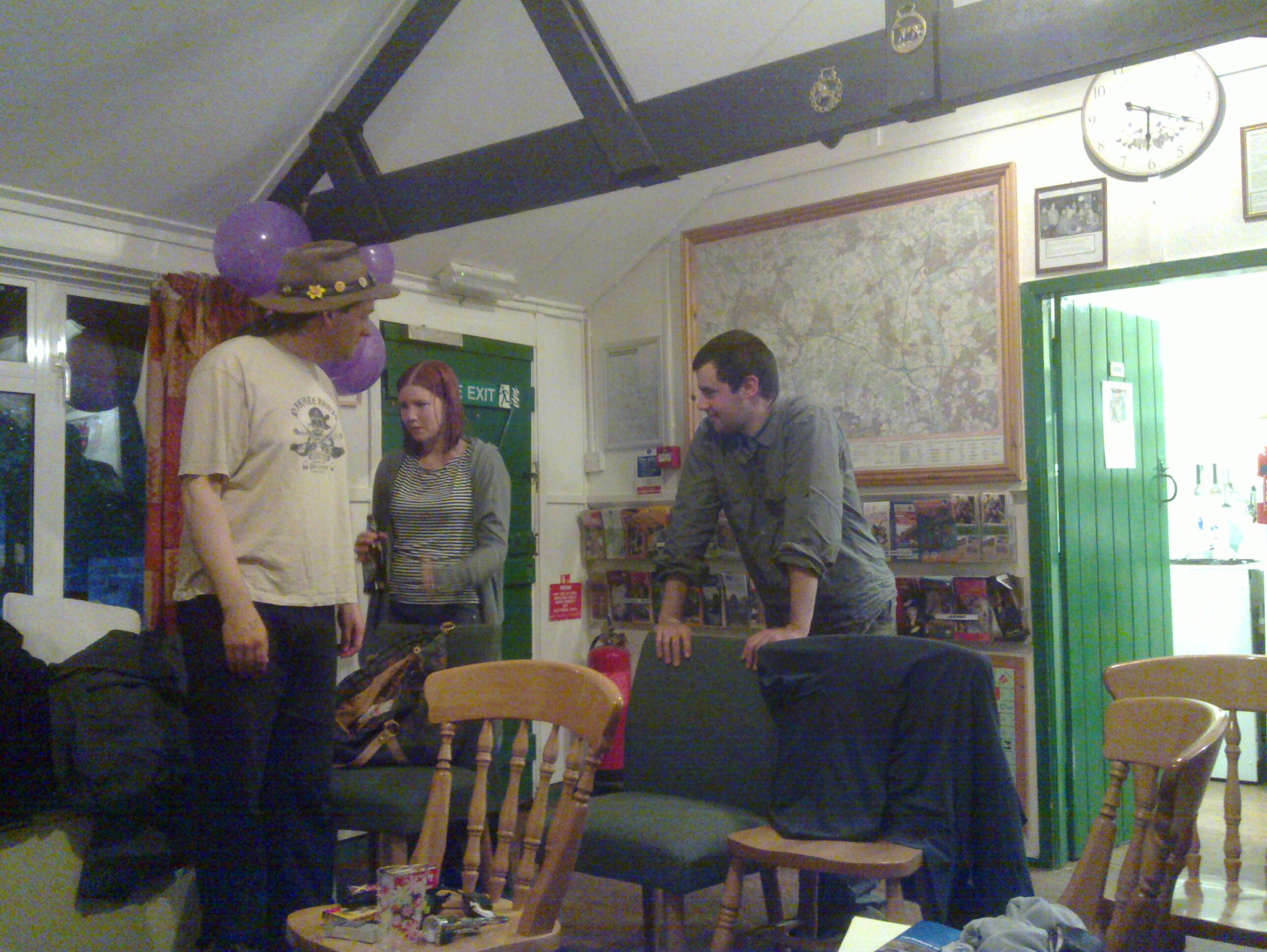 Full image of The film is paused for a surprise interim activity.