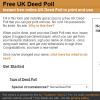 Image representing post: Free Deed Poll Generator