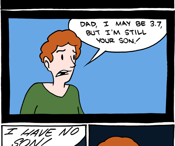 Image representing post: Coming out to a dad who understand sociological statistics [comic]