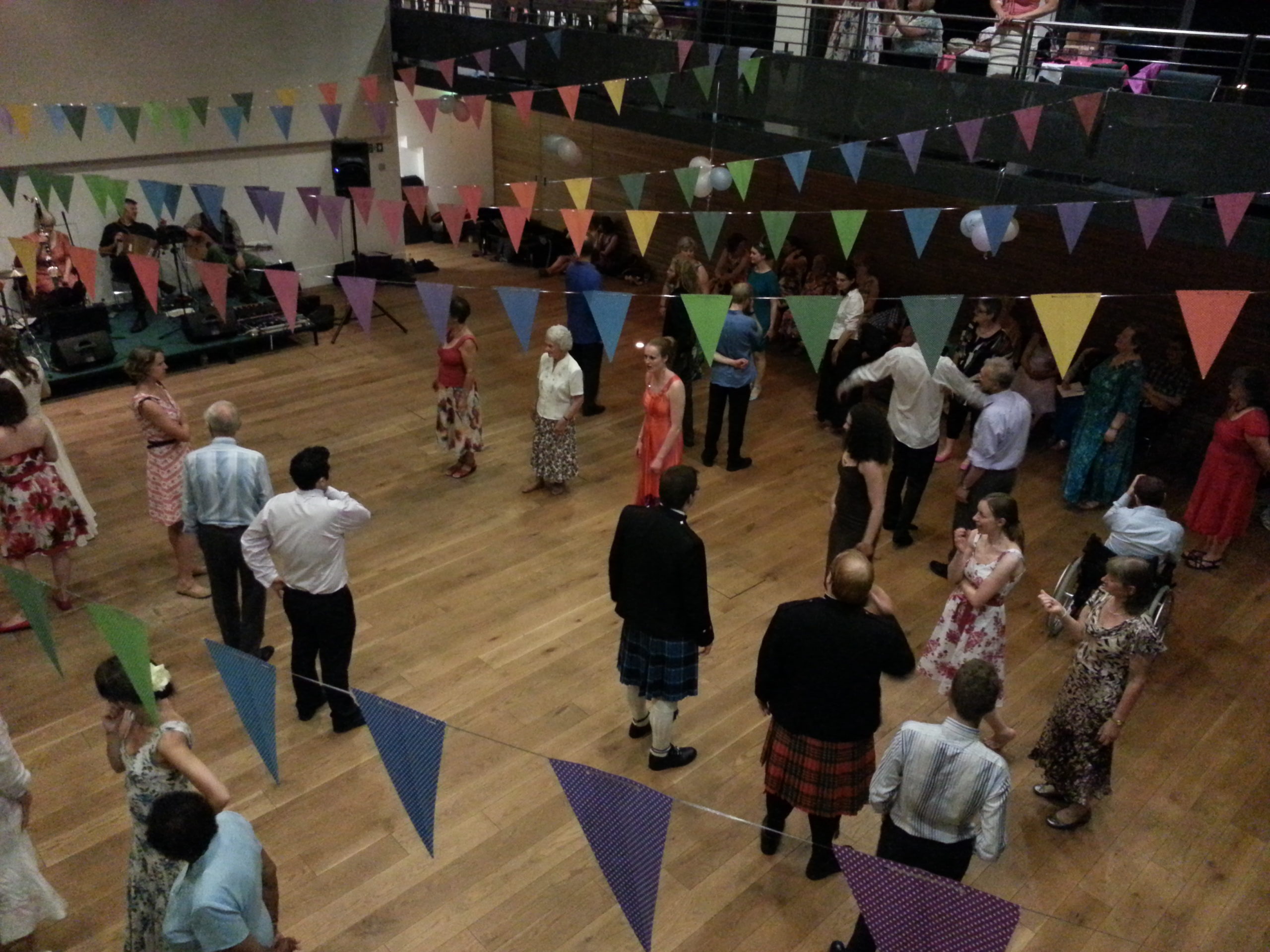 Full image of The céilidh. More weddings should have cèilidhean.