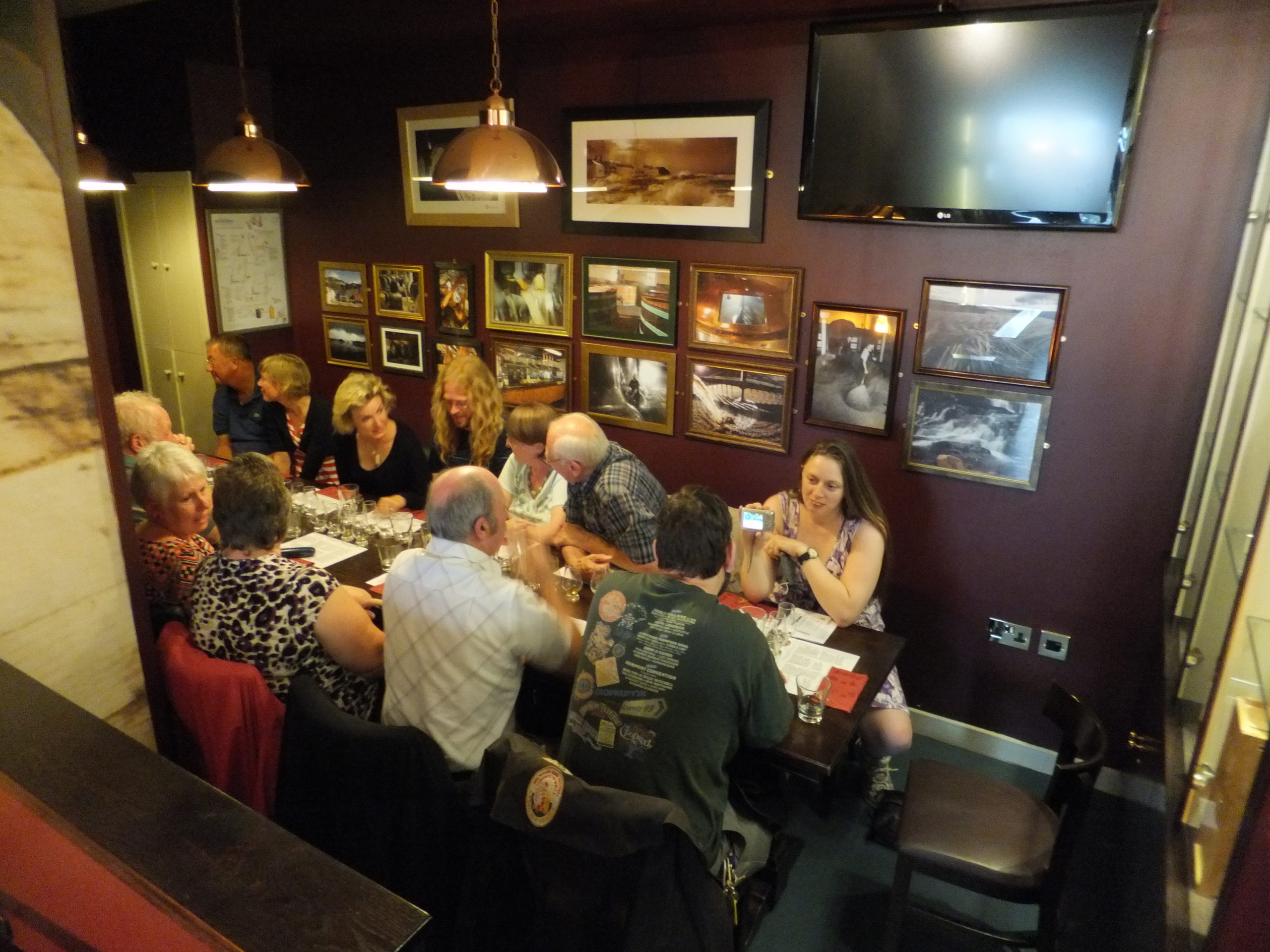 Full image of Whisky and cheese tasting at The Whiski Rooms.