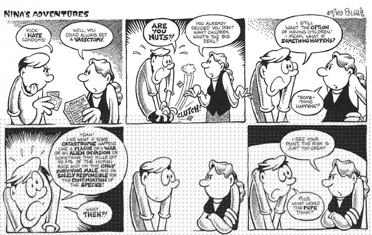 Full image of How about a vasectomy? (comic)