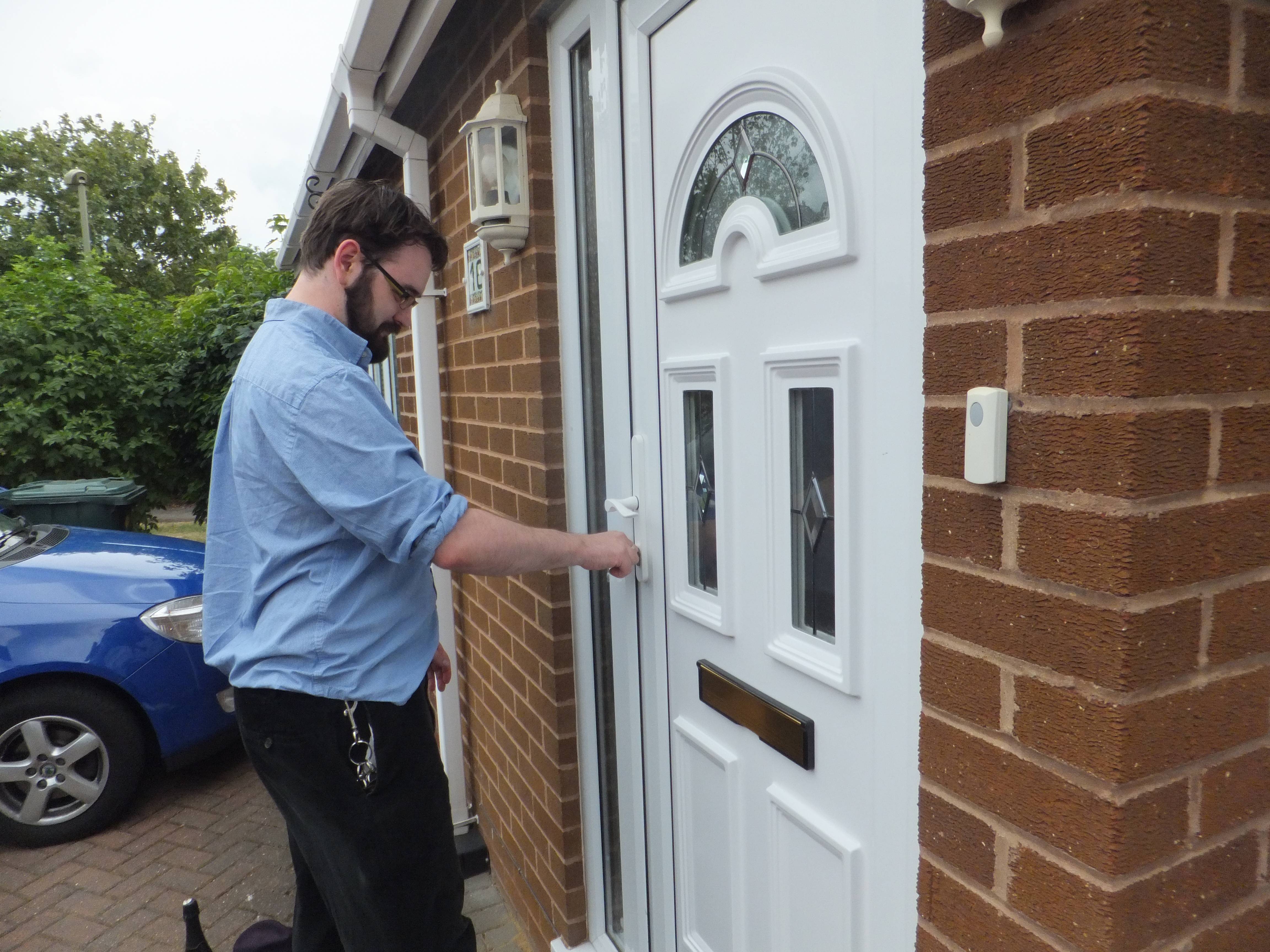 Full image of JTA opens the door of Greendale.