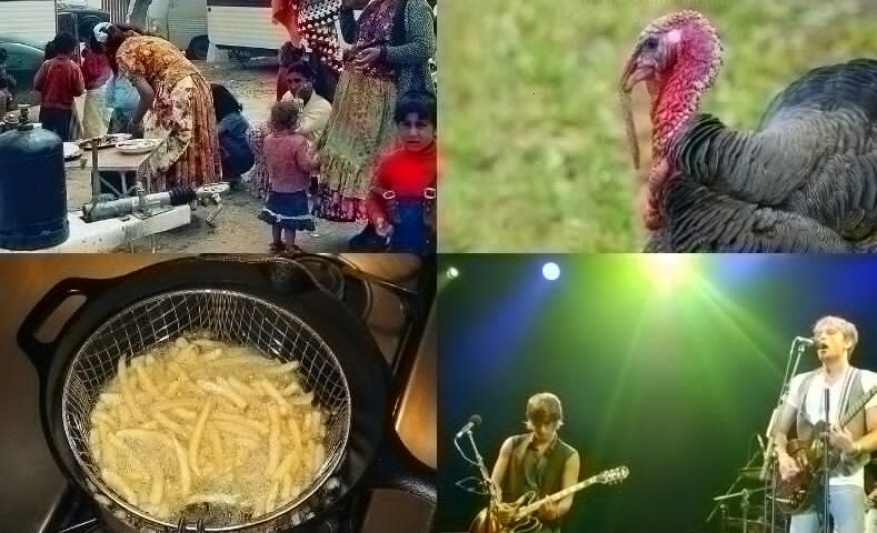 Gypsies, a Turkey, a pan of French Fries, and the Kings of Leon