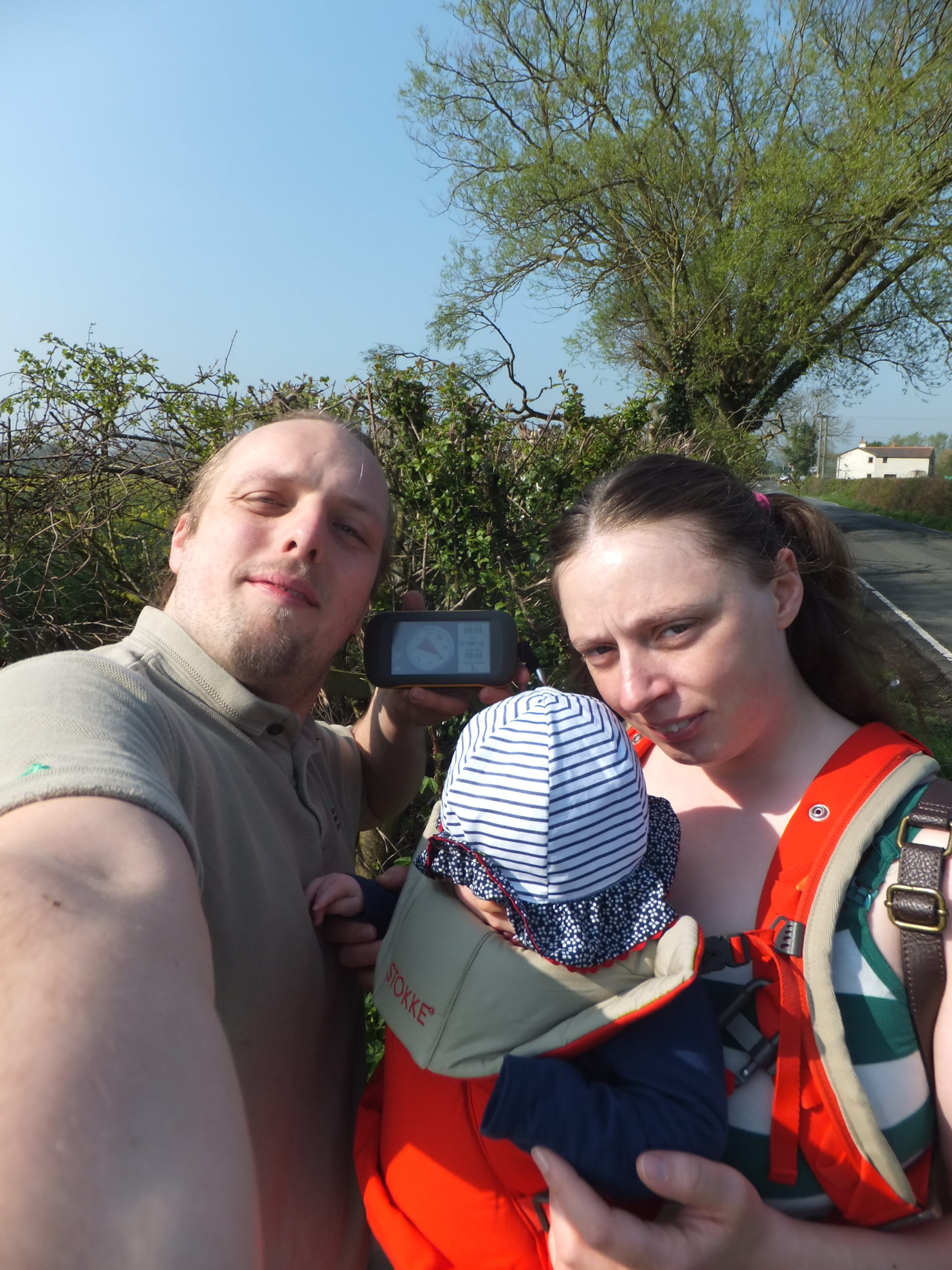 Full image of Dan, Ruth, and baby Annabel at geohashpoint 2014-04-21 51 -1